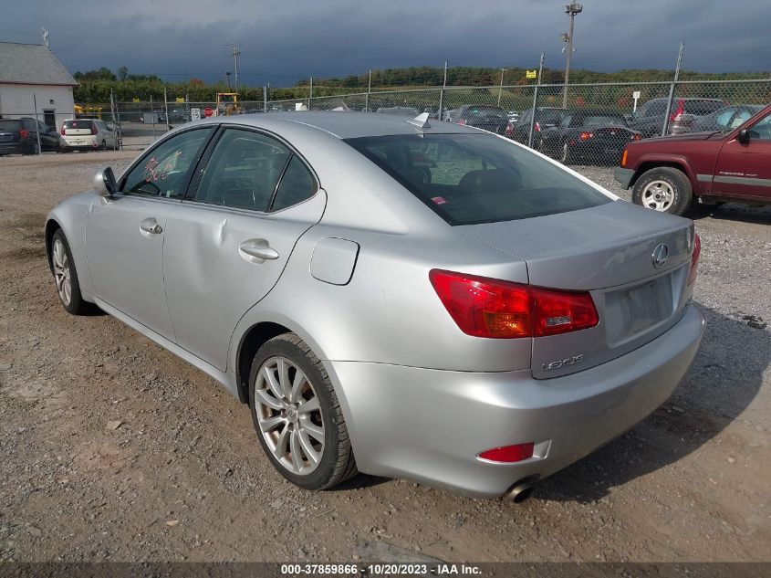 2008 Lexus Is 250 VIN: JTHCK262682025091 Lot: 37859866