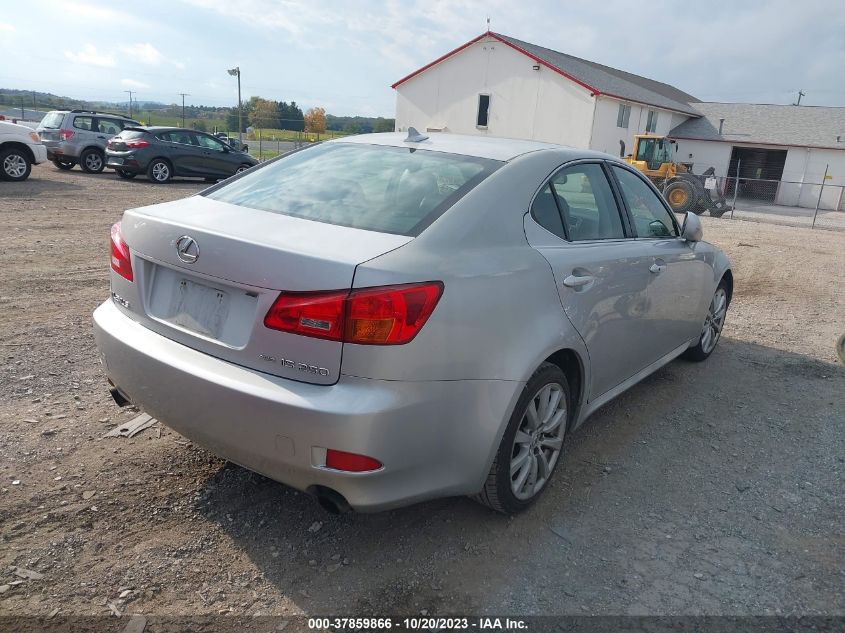 2008 Lexus Is 250 VIN: JTHCK262682025091 Lot: 37859866