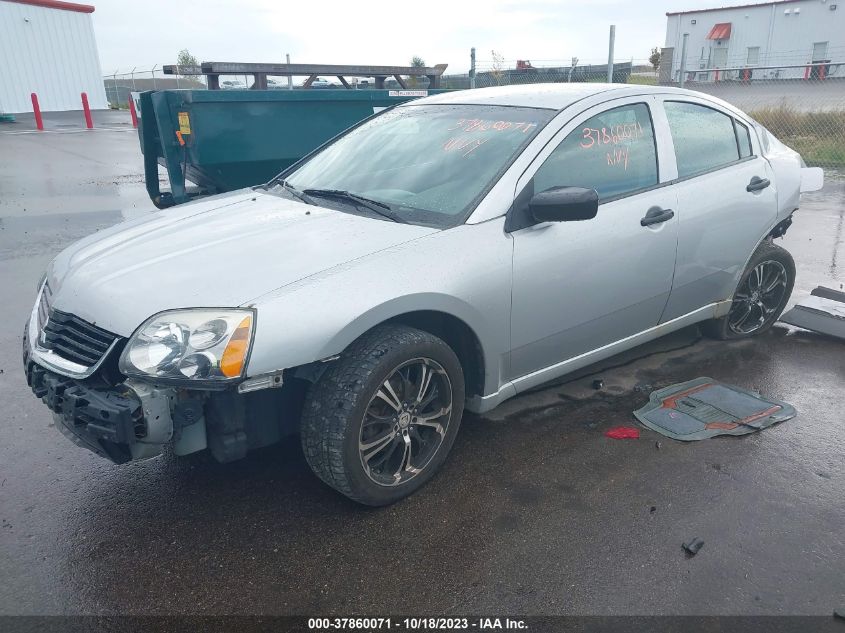 2007 Mitsubishi Galant De VIN: 4A3AB26F27E039687 Lot: 37860071