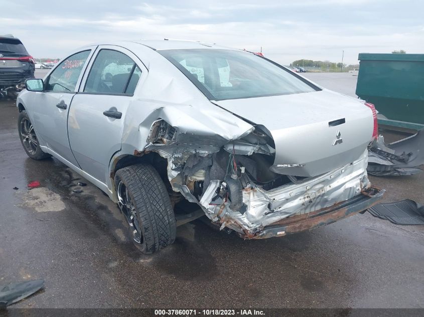 2007 Mitsubishi Galant De VIN: 4A3AB26F27E039687 Lot: 37860071