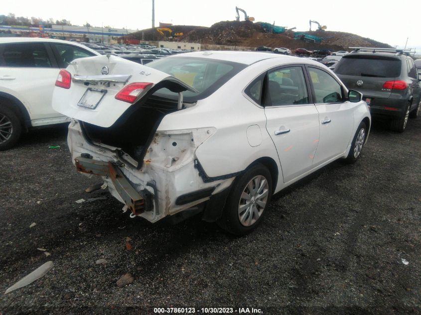 2016 Nissan Sentra Sv VIN: 3N1AB7AP2GL665453 Lot: 37860123