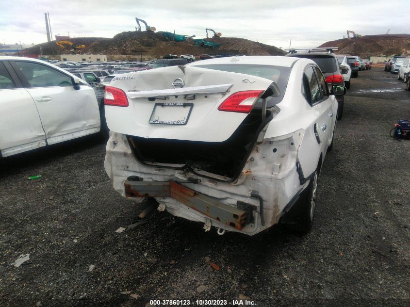 2016 Nissan Sentra Sv VIN: 3N1AB7AP2GL665453 Lot: 37860123