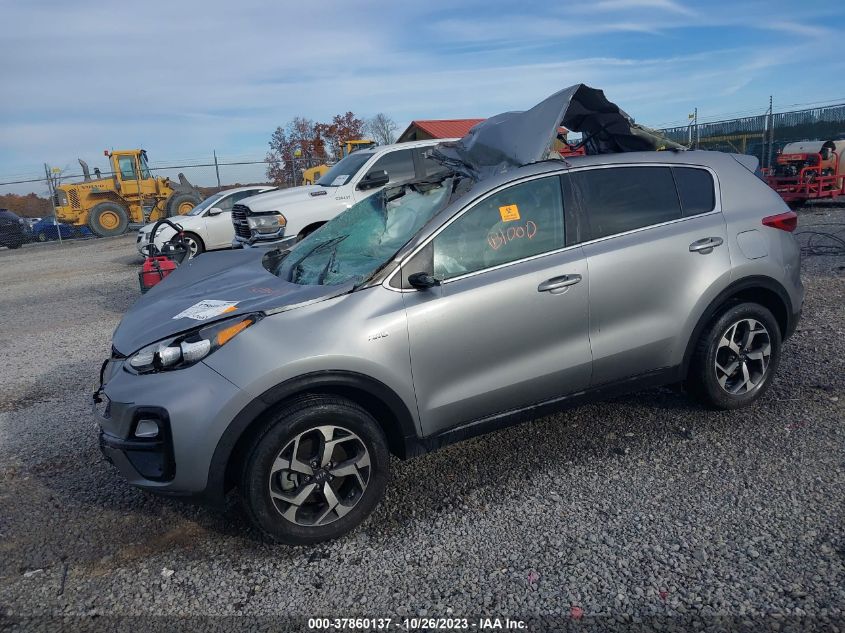 2021 Kia Sportage Lx VIN: KNDPMCAC1M7941399 Lot: 37860137