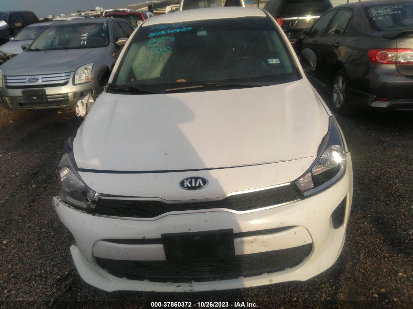 2018 Kia Rio Lx VIN: 3KPA24AB1JE080696 Lot: 37860372