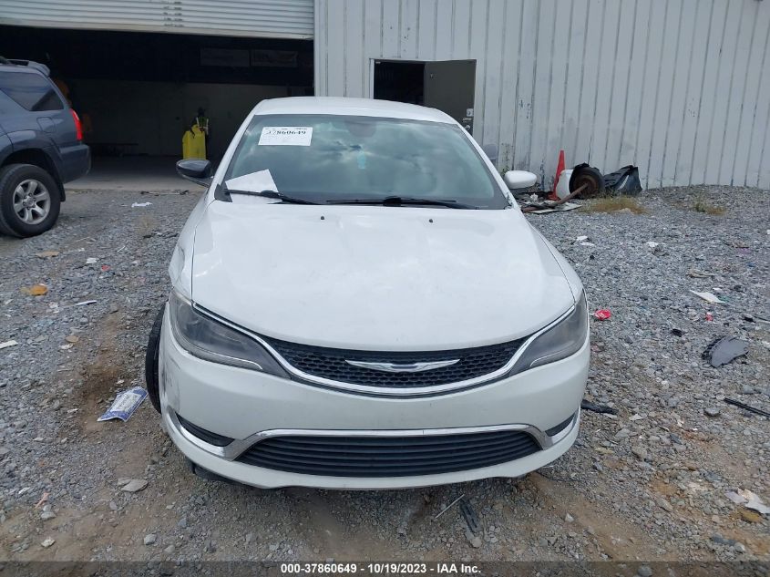 2015 Chrysler 200 Limited VIN: 1C3CCCAB1FN620975 Lot: 37860649