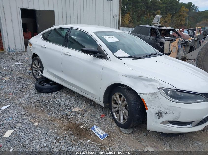 2015 Chrysler 200 Limited VIN: 1C3CCCAB1FN620975 Lot: 37860649