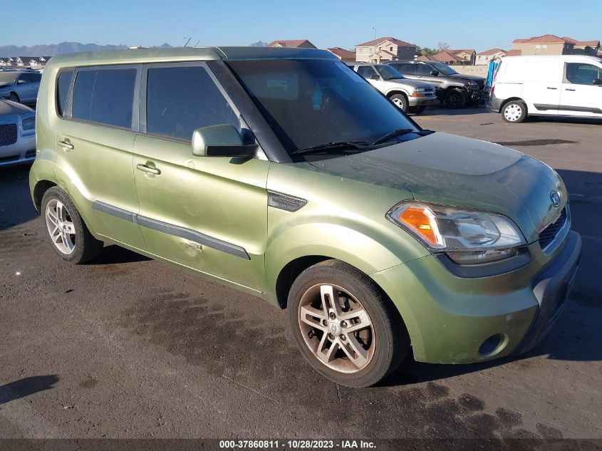 2011 Kia Soul + VIN: KNDJT2A21B7308117 Lot: 37860811