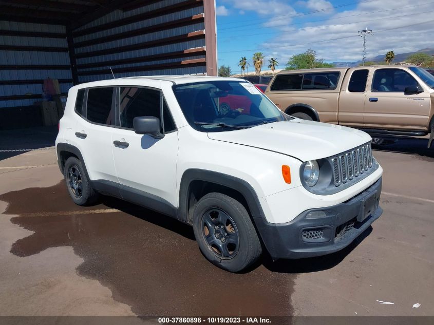 2015 Jeep Renegade Sport VIN: ZACCJAAT7FPC22627 Lot: 37860898