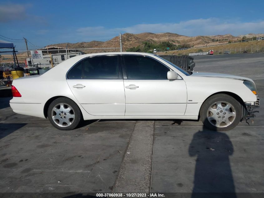 2001 Lexus Ls 430 VIN: JTHBN30F610018082 Lot: 37860938