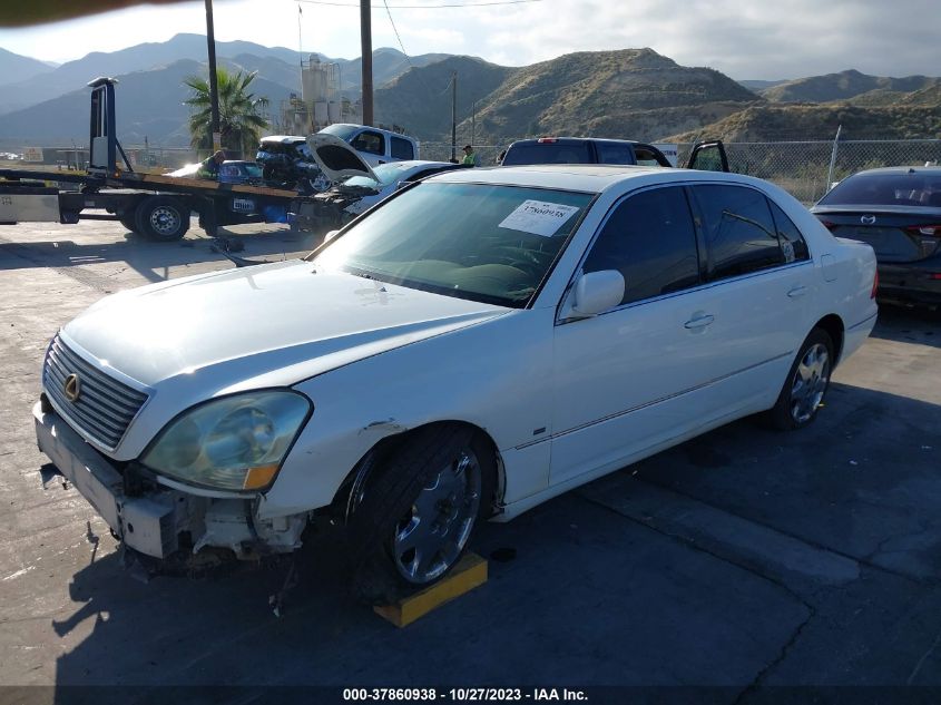 2001 Lexus Ls 430 VIN: JTHBN30F610018082 Lot: 37860938