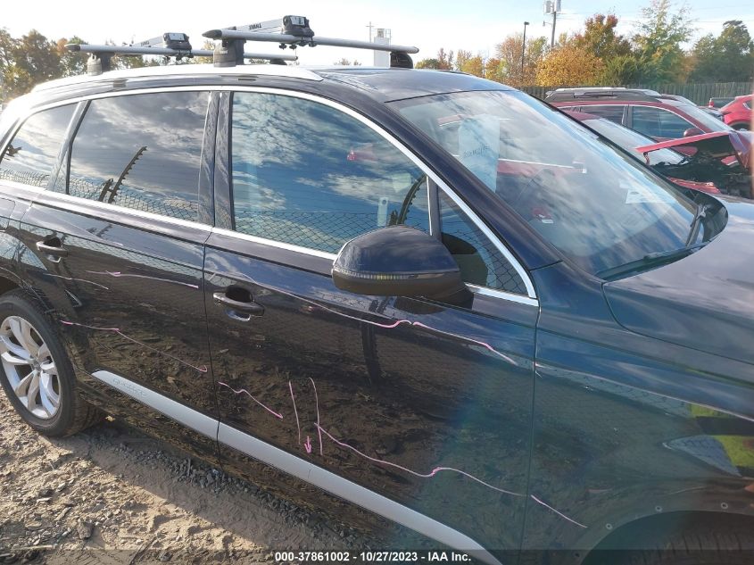 2018 Audi Q7 Premium Plus VIN: WA1LAAF77JD002885 Lot: 37861002