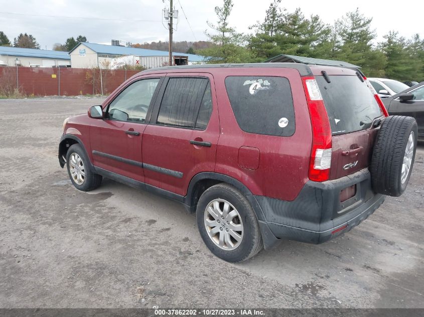 2006 Honda Cr-V Ex VIN: SHSRD78886U415472 Lot: 37862202