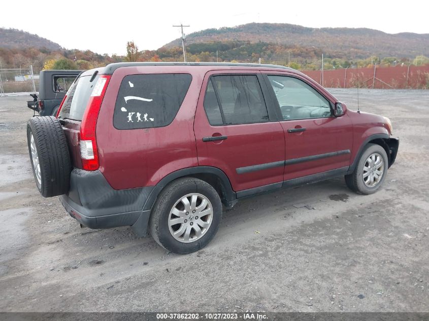 2006 Honda Cr-V Ex VIN: SHSRD78886U415472 Lot: 37862202