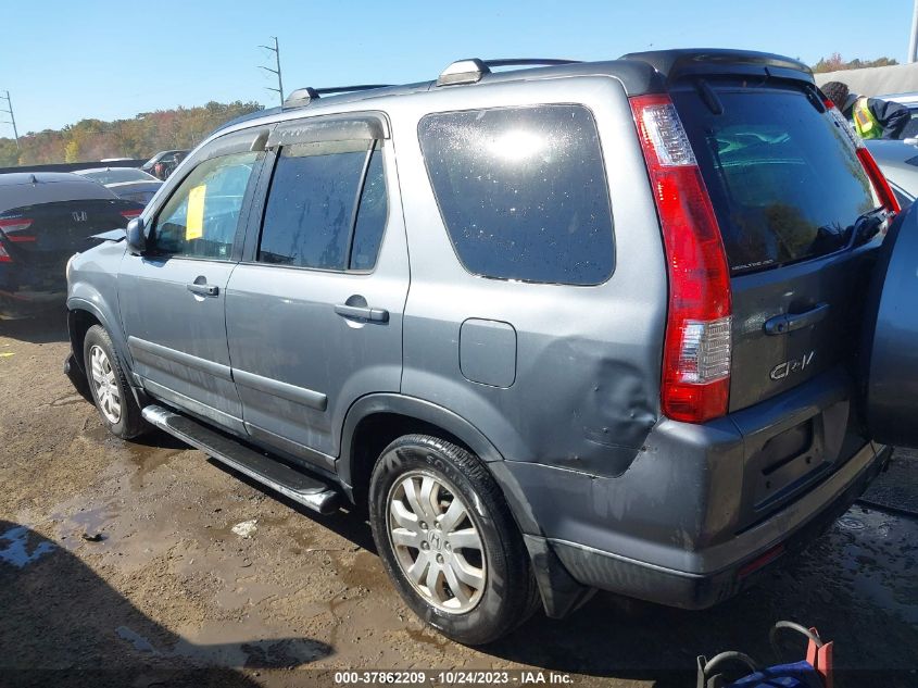 2005 Honda Cr-V Se VIN: SHSRD78905U341018 Lot: 37862209