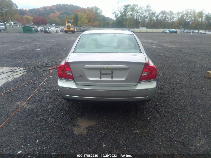 2004 Volvo S80 VIN: YV1TS92D141350873 Lot: 37862236