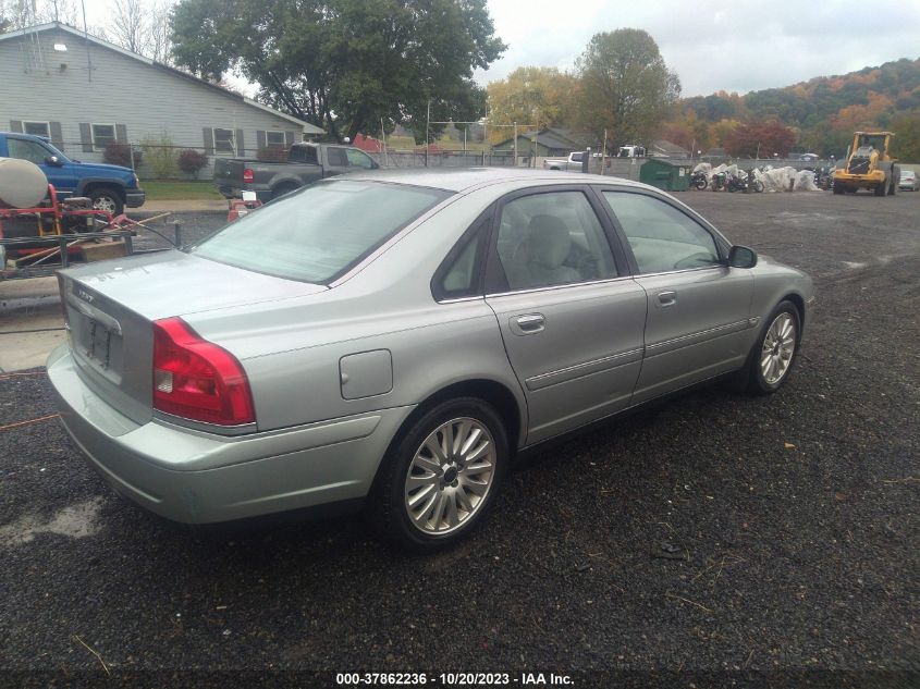 2004 Volvo S80 VIN: YV1TS92D141350873 Lot: 37862236