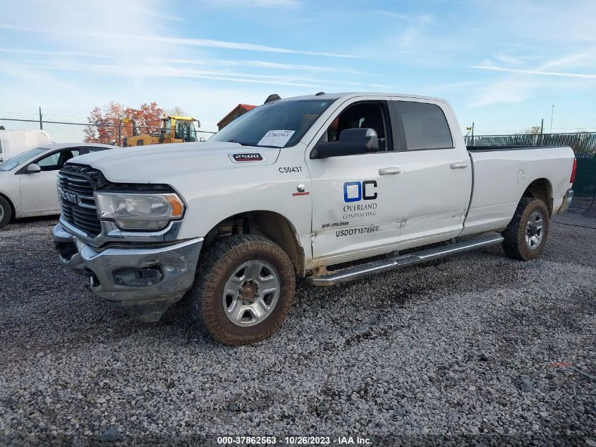 2020 Ram 2500 VIN: 3C6UR5JL6LG167046 Lot: 37862563