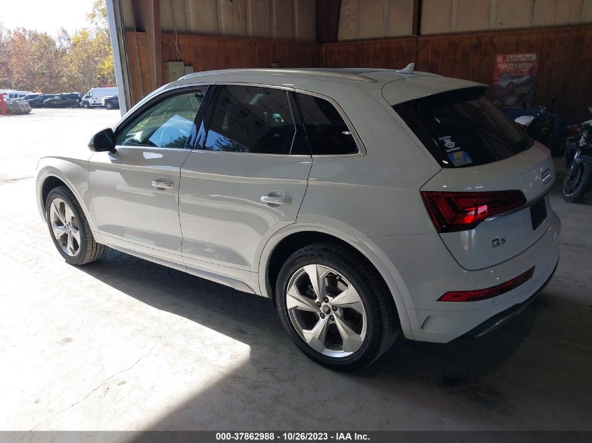 2021 Audi Q5 Premium Plus VIN: WA1BAAFY9M2061909 Lot: 37862988