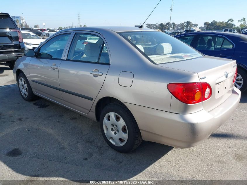 2003 Toyota Corolla Ce VIN: 1NXBR32E53Z121950 Lot: 37863192