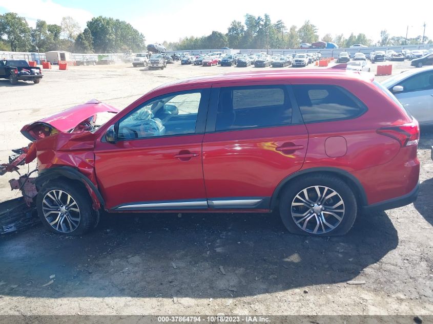 2017 Mitsubishi Outlander Es VIN: JA4AD2A39HZ025073 Lot: 37864794