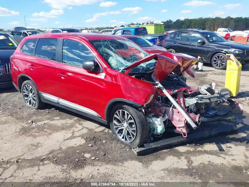 2017 Mitsubishi Outlander Es VIN: JA4AD2A39HZ025073 Lot: 37864794