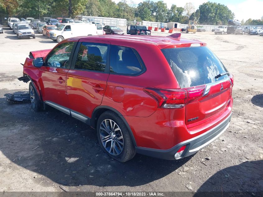 2017 Mitsubishi Outlander Es VIN: JA4AD2A39HZ025073 Lot: 37864794