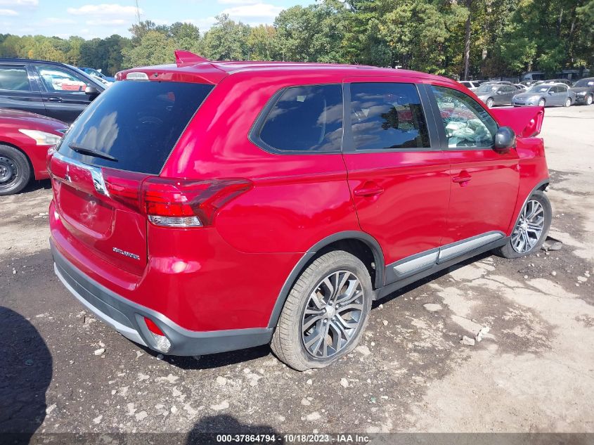 2017 Mitsubishi Outlander Es VIN: JA4AD2A39HZ025073 Lot: 37864794