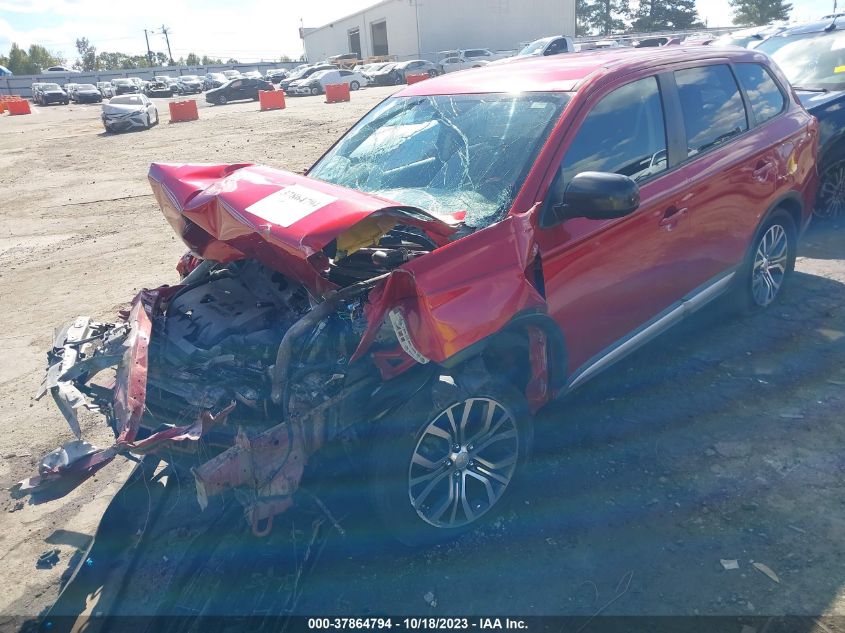 2017 Mitsubishi Outlander Es VIN: JA4AD2A39HZ025073 Lot: 37864794