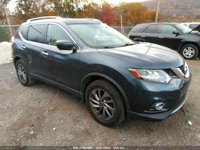 2016 Nissan Rogue Sl VIN: 5N1AT2MV2GC765891 Lot: 37864999