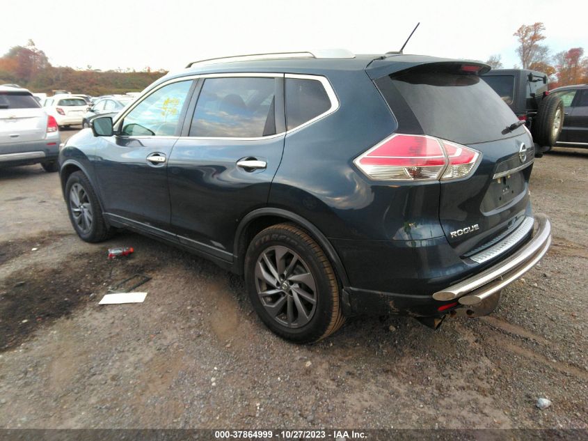 2016 Nissan Rogue Sl VIN: 5N1AT2MV2GC765891 Lot: 37864999