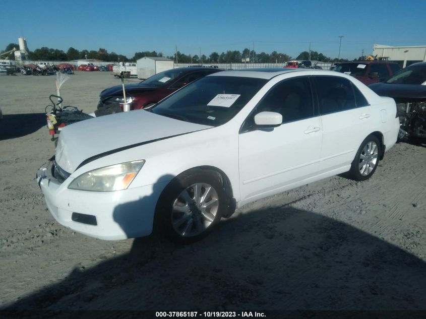 2007 Honda Accord 3.0 Ex VIN: 1HGCM66597A045449 Lot: 40839556