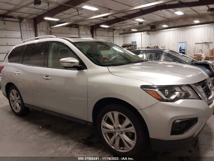 2019 Nissan Pathfinder Sl VIN: 5N1DR2MM9KC602277 Lot: 37865291