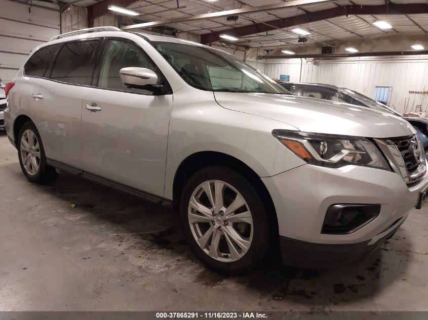 2019 Nissan Pathfinder Sl VIN: 5N1DR2MM9KC602277 Lot: 37865291