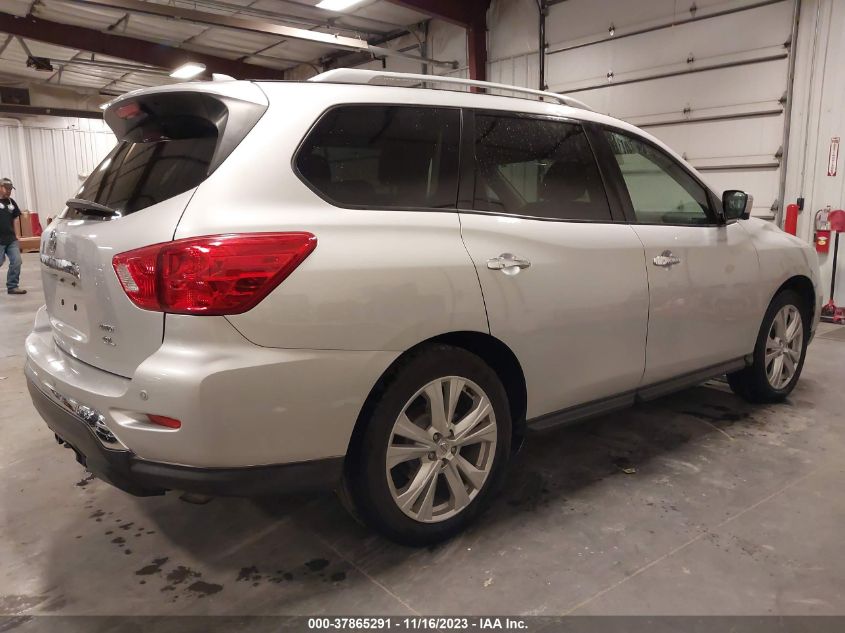 2019 Nissan Pathfinder Sl VIN: 5N1DR2MM9KC602277 Lot: 37865291