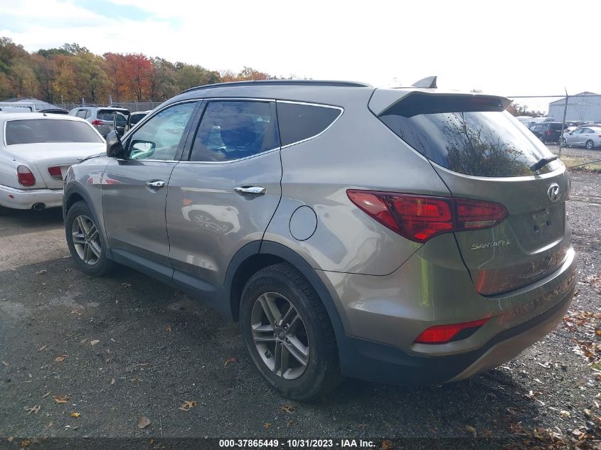 2017 Hyundai Santa Fe Sport 2.4L VIN: 5NMZUDLB7HH035923 Lot: 37865449