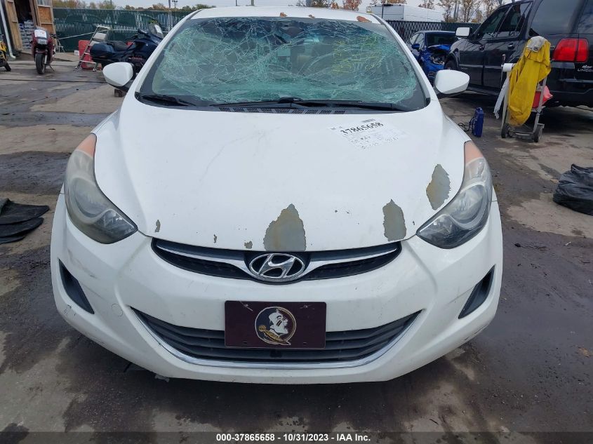 2013 Hyundai Elantra Gls VIN: 5NPDH4AE1DH258354 Lot: 37865658