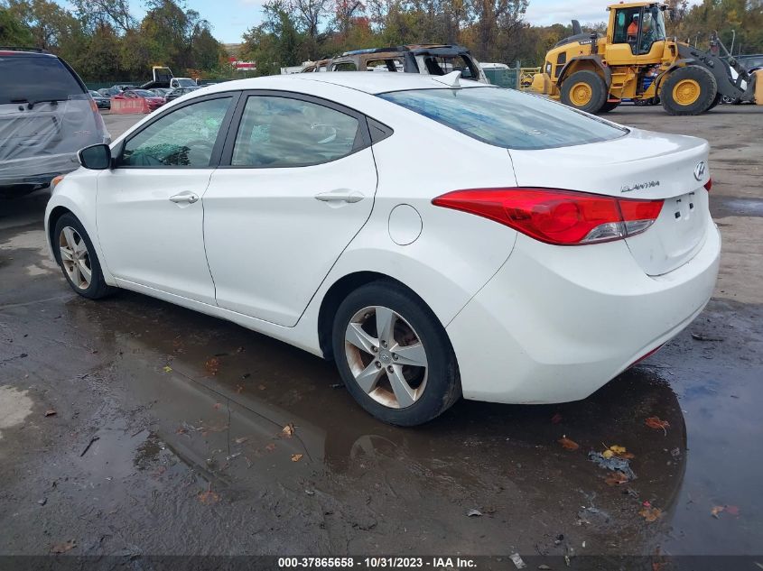 2013 Hyundai Elantra Gls VIN: 5NPDH4AE1DH258354 Lot: 37865658