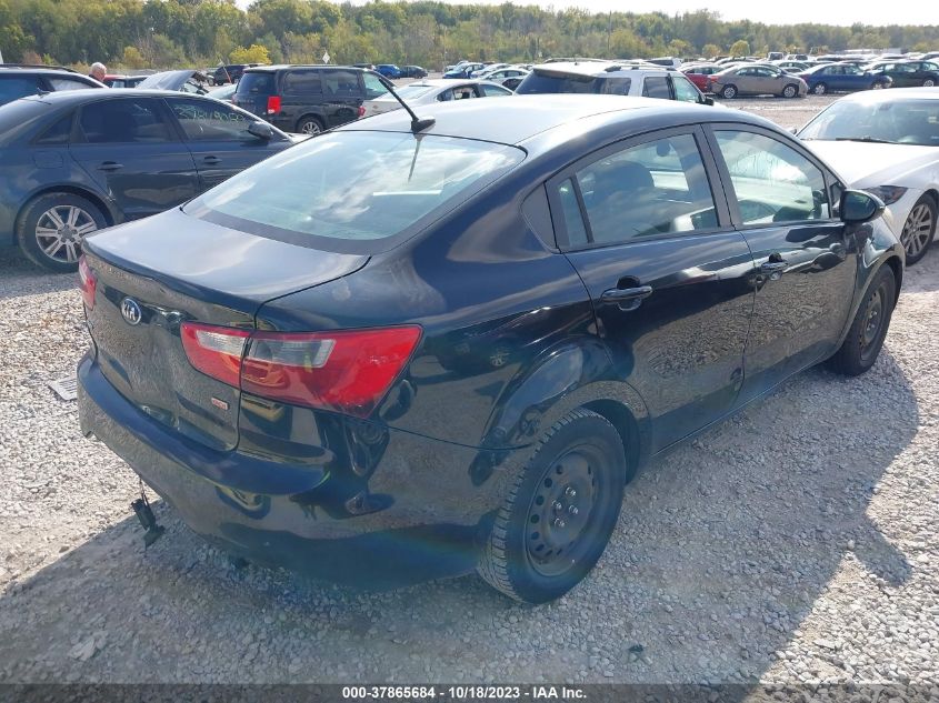 2015 Kia Rio Lx VIN: KNADM4A37F6467117 Lot: 37865684