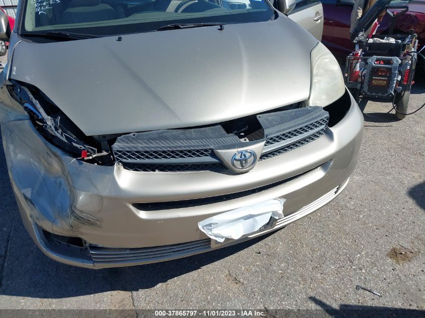 2005 Toyota Sienna Xle VIN: 5TDZA22C55S234372 Lot: 37865797