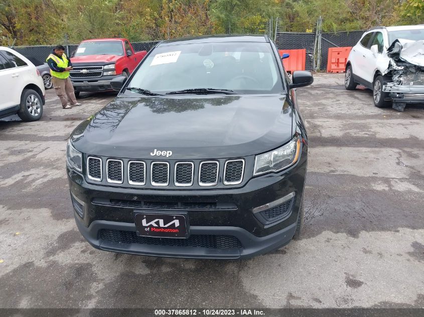 2018 Jeep Compass Sport VIN: 3C4NJCAB9JT125149 Lot: 37865812