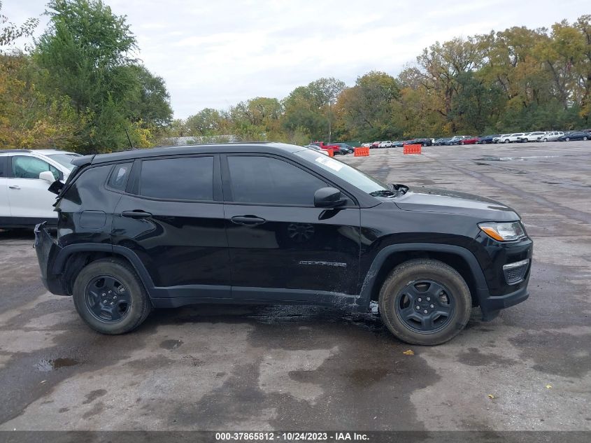 2018 Jeep Compass Sport VIN: 3C4NJCAB9JT125149 Lot: 37865812