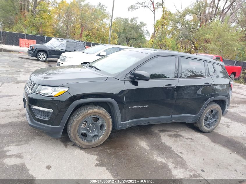 2018 Jeep Compass Sport VIN: 3C4NJCAB9JT125149 Lot: 37865812