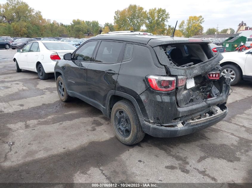 2018 Jeep Compass Sport VIN: 3C4NJCAB9JT125149 Lot: 37865812