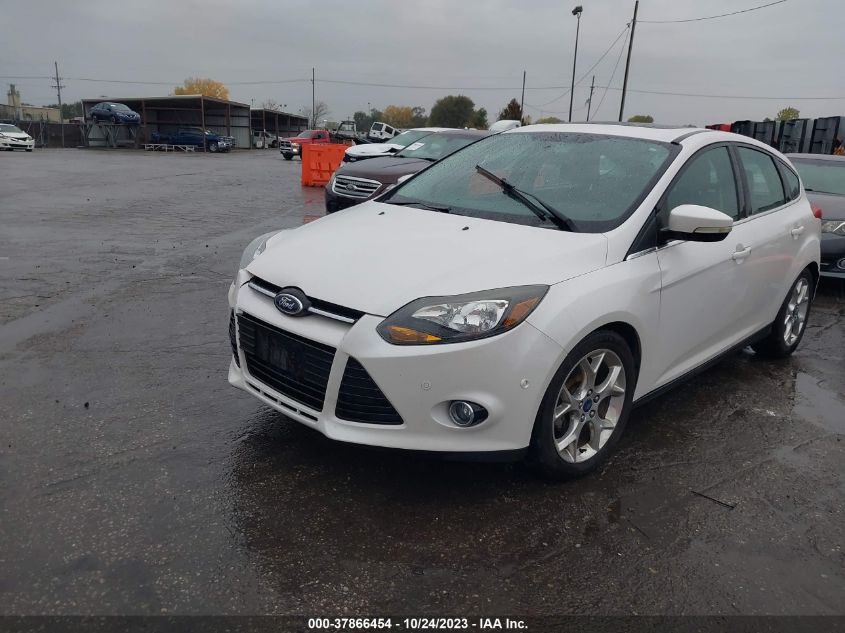 2014 Ford Focus Titanium VIN: 1FADP3N25EL254128 Lot: 37866454