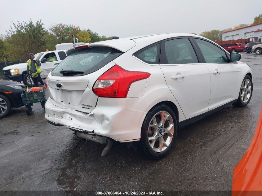 2014 Ford Focus Titanium VIN: 1FADP3N25EL254128 Lot: 37866454