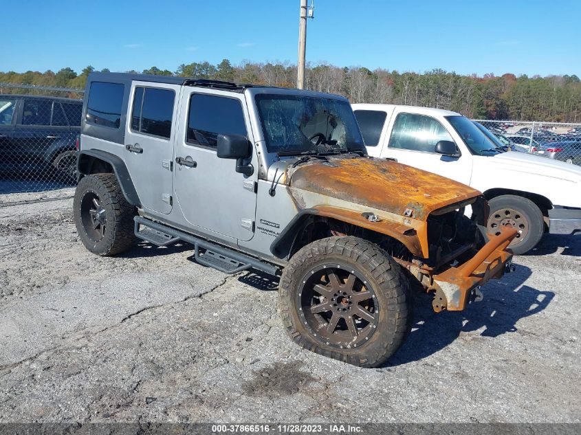 2015 Jeep Wrangler Unlimited Sport VIN: 1C4BJWDG5FL504499 Lot: 37866516