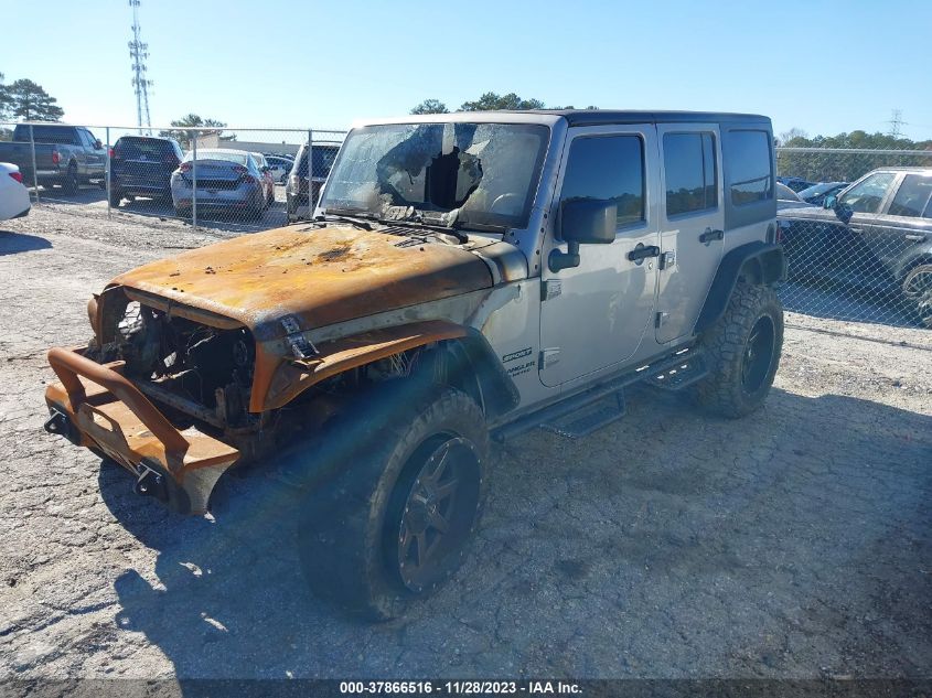 2015 Jeep Wrangler Unlimited Sport VIN: 1C4BJWDG5FL504499 Lot: 37866516