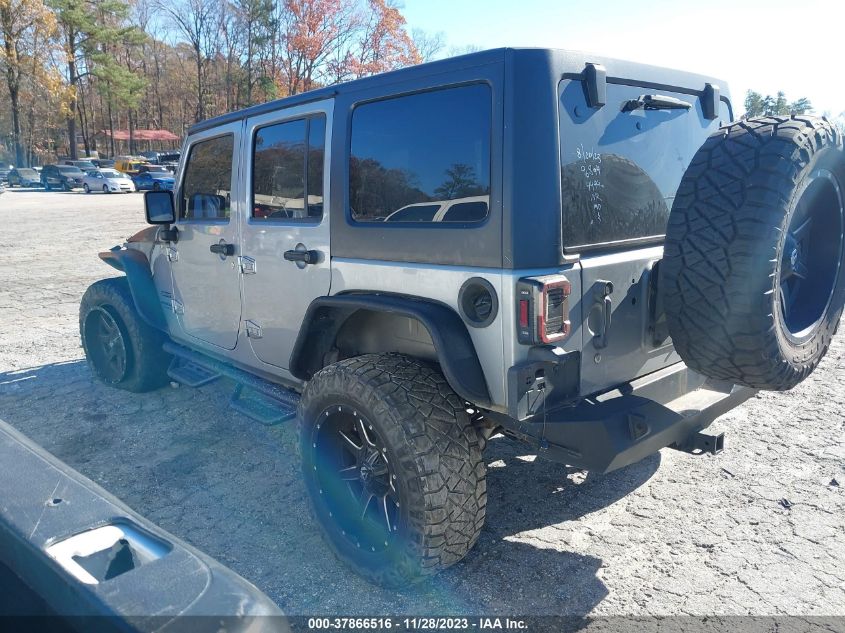 2015 Jeep Wrangler Unlimited Sport VIN: 1C4BJWDG5FL504499 Lot: 37866516