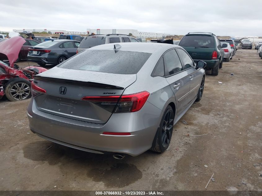 2HGFE2F52PH519049 2023 Honda Civic Sedan Sport