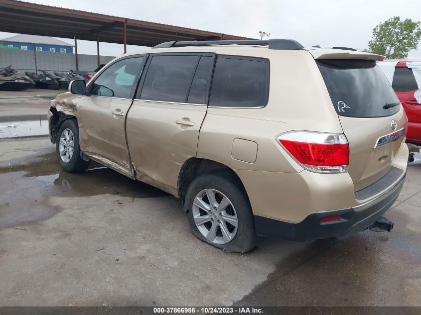 2011 Toyota Highlander Base V6 VIN: 5TDZK3EH3BS038579 Lot: 37866988